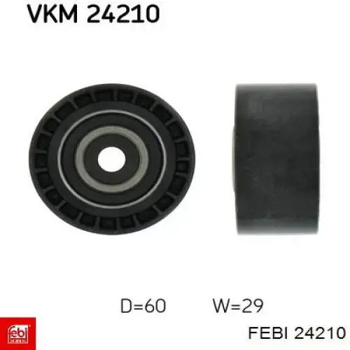Помпа охлаждения Febi 24210 цена, от 37.49 USD
