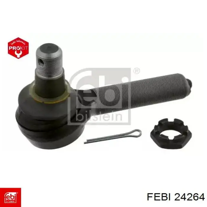 Наконечник поперечной рулевой тяги Febi 24264 цена, от 31.07 USD