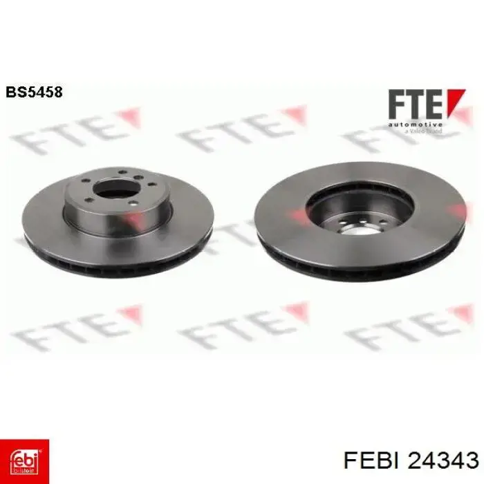 Передний тормозной диск Febi 24343