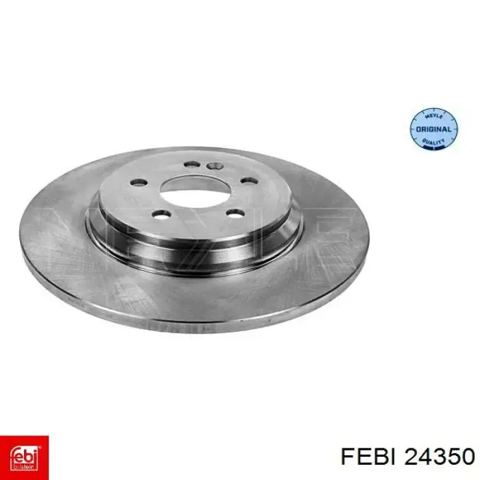 Задний тормозной диск Febi 24350 цена, от 50.16 USD
