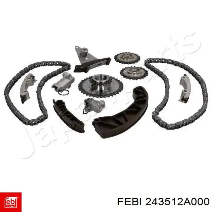 Цепь привода распредвала Febi 243512A000 цена, от 26.95 USD