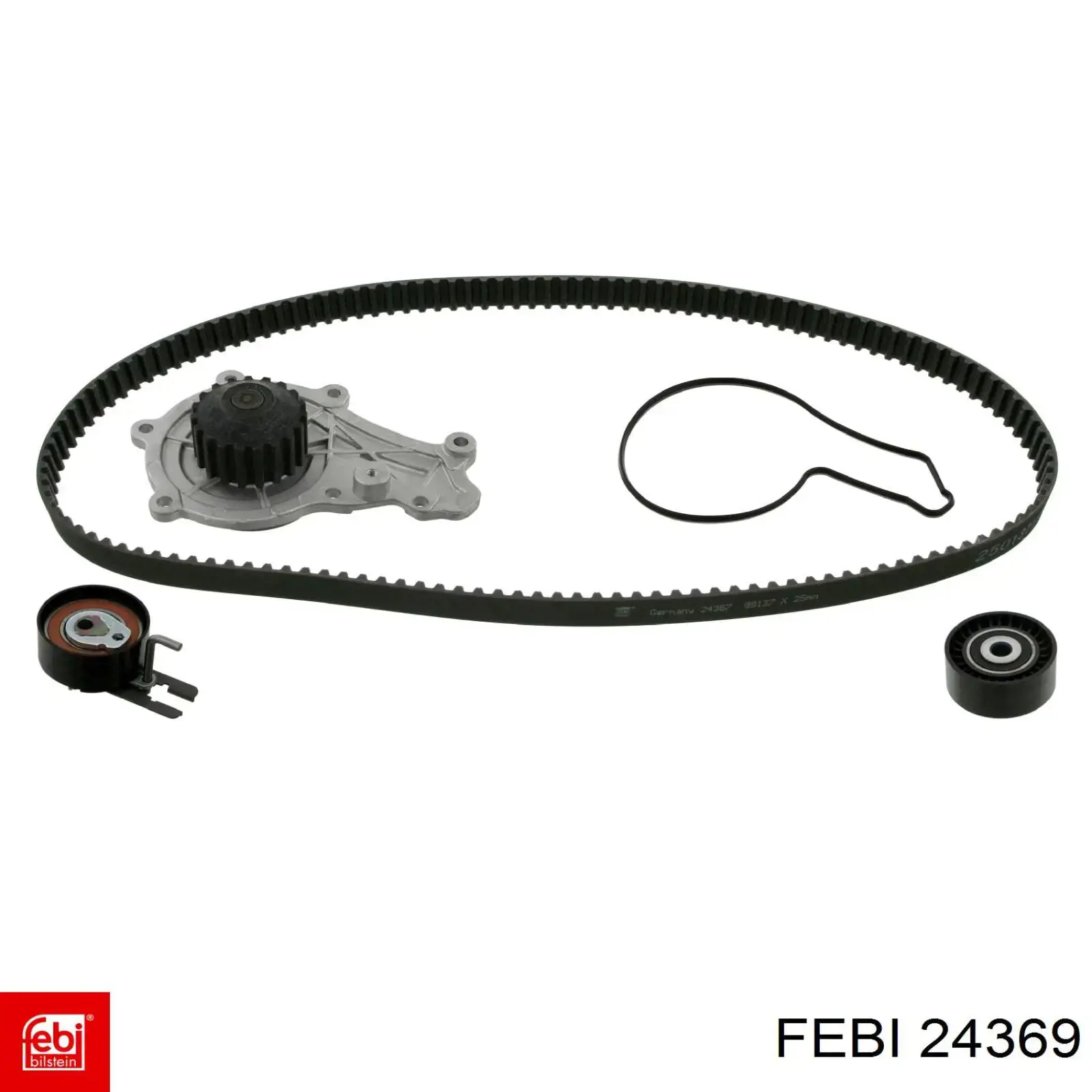 Kit correa de distribución 24369 Febi