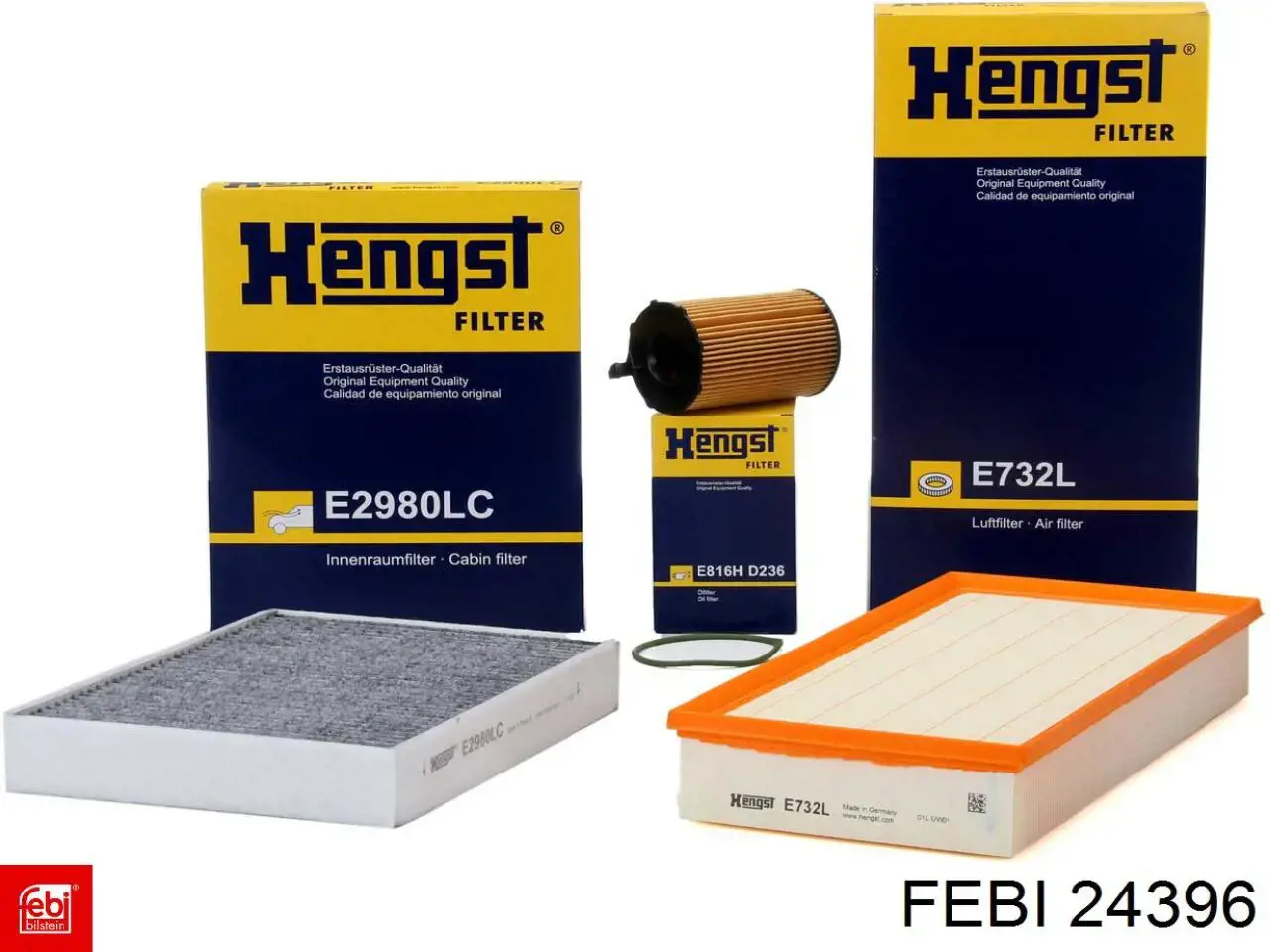 Купить 24396 Febi Автомобильный фильтр воздуха