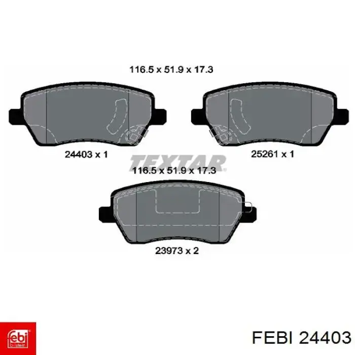 Купить 24403 Febi Опора переднего амортизатора