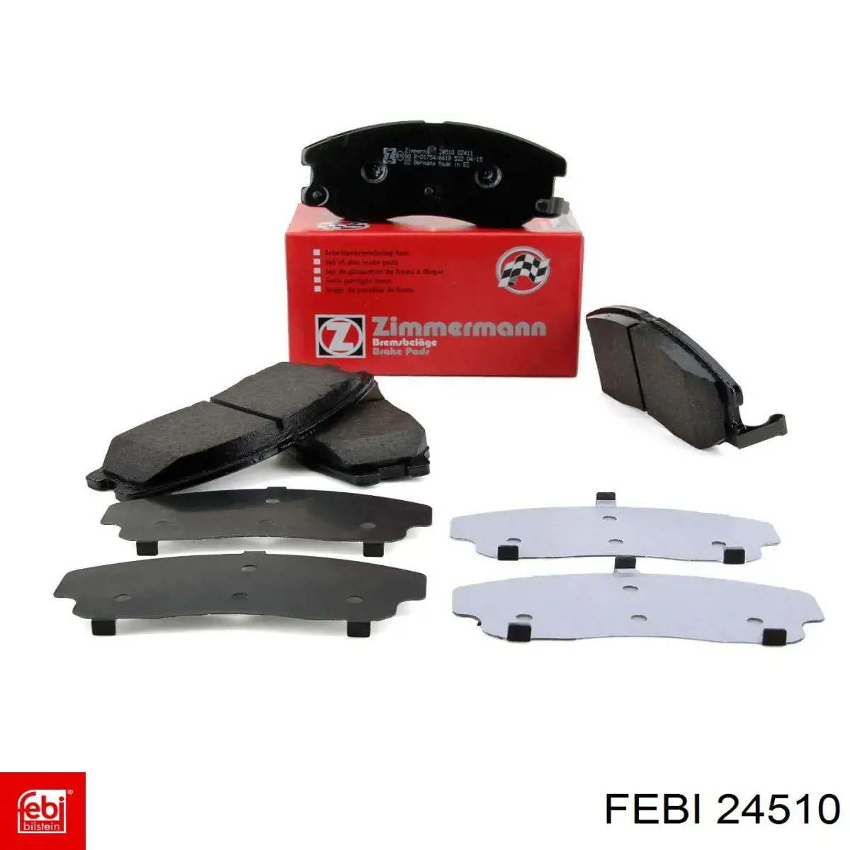 Купить 24510 Febi Датчик АБС (ABS) передний