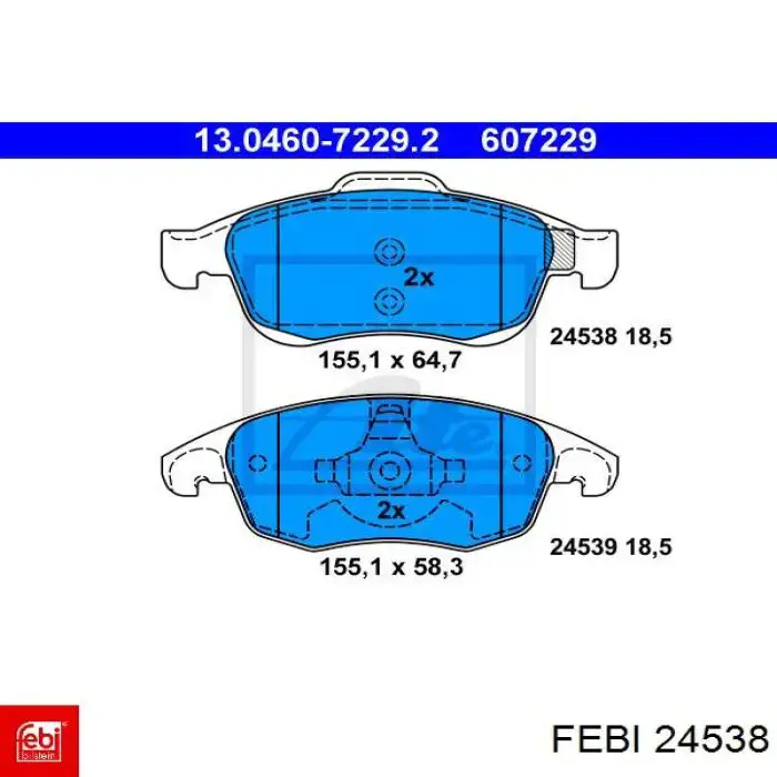 Фильтр АКПП 24538 Febi