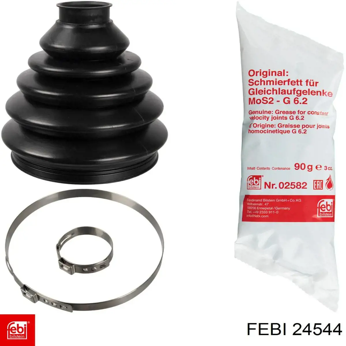 Ролик натяжителя ремня газораспределения Febi 24544 цена, от 10.15 USD