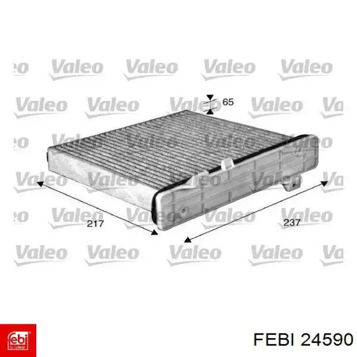24590 Febi Внутрисалонный фильтр