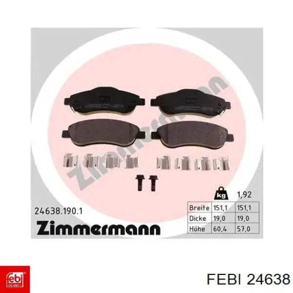 Купить 24638 Febi Трос сцепления