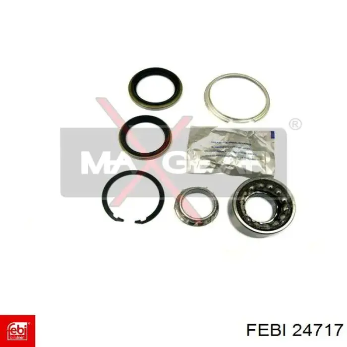 Комплект подшипника ступицы колеса Febi 24717 цена, от 19.70 USD