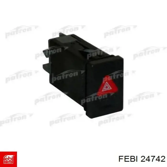 Кнопка аварийки 24742 Febi