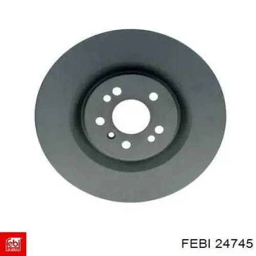 Тормоз дисковый передний Febi 24745 цена, от 87.89 USD