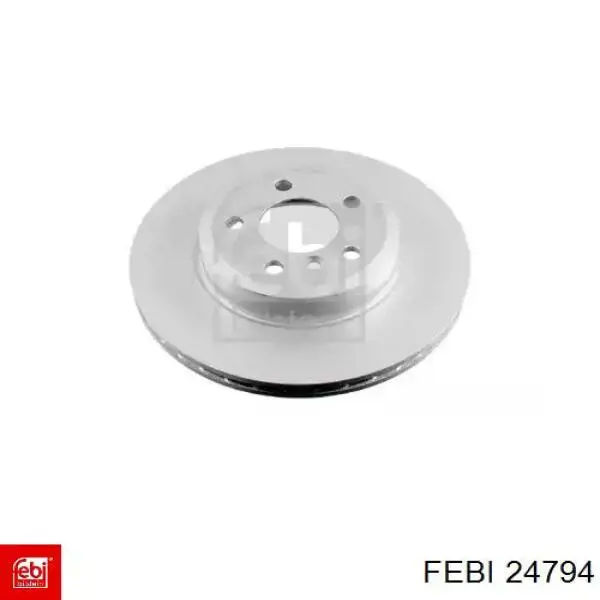 Тормоз дисковый передний Febi 24794 цена, от 58.92 USD