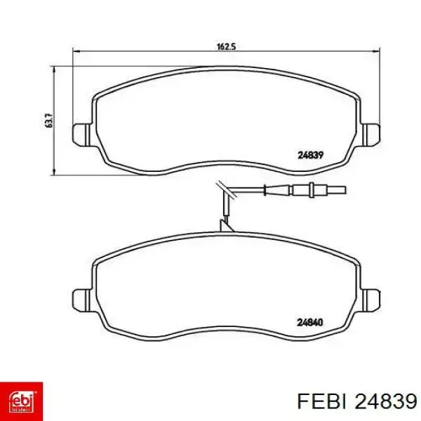 Купить 24839 Febi Кольцо АБС (ABS)
