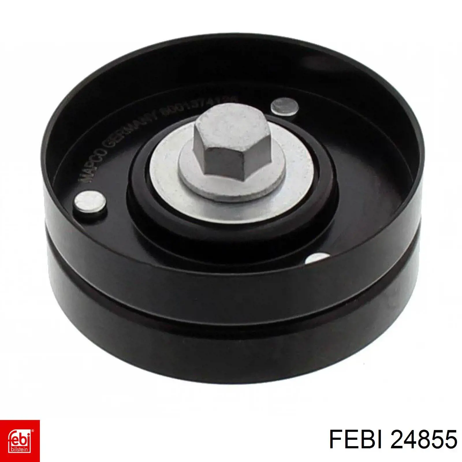 Обводной ролик ремня ГРМ Febi 24855 цена, от 21.77 USD