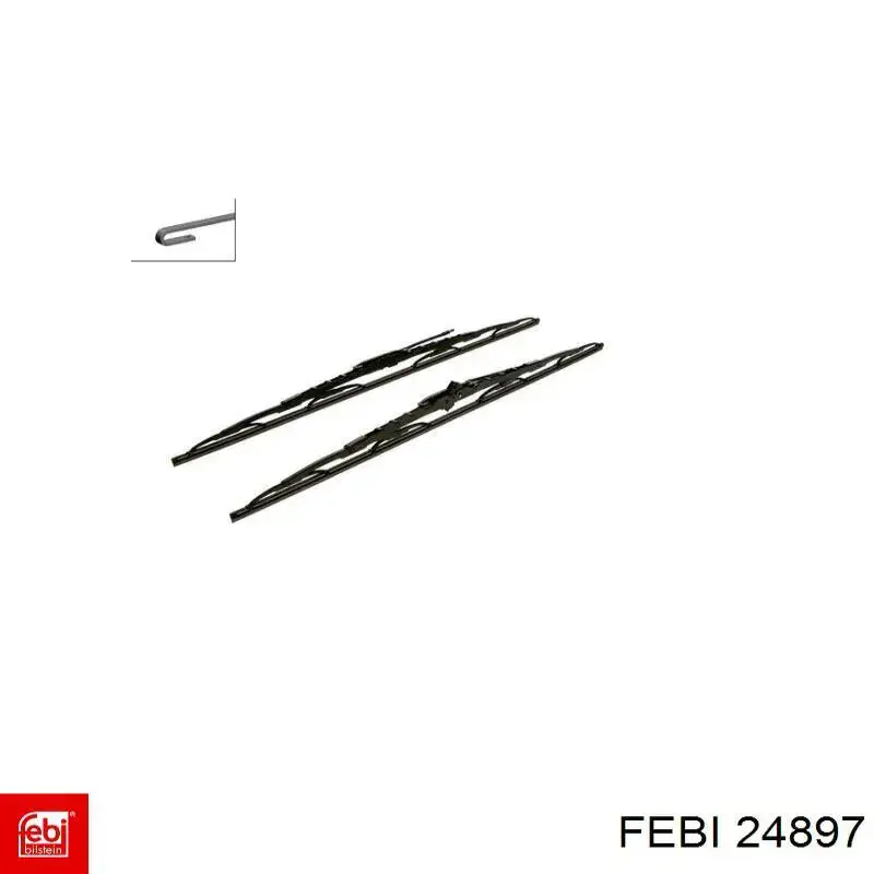 Успокоитель цепи ГРМ, правый 24897 Febi
