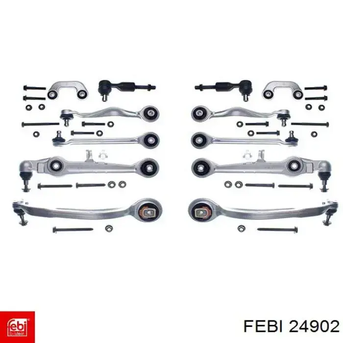 Комплект рычагов передней подвески Febi 24902 цена, от 387.24 USD