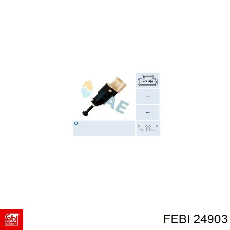 Передний нижний рычаг Febi 24903
