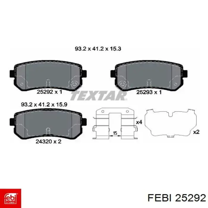 Помпа 25292 Febi