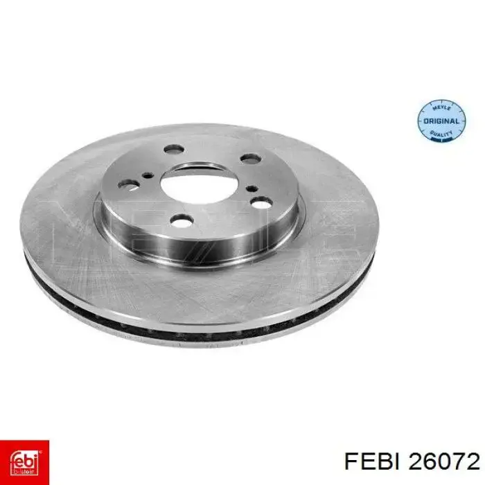 Тормоз дисковый передний Febi 26072 цена, от 32.74 USD