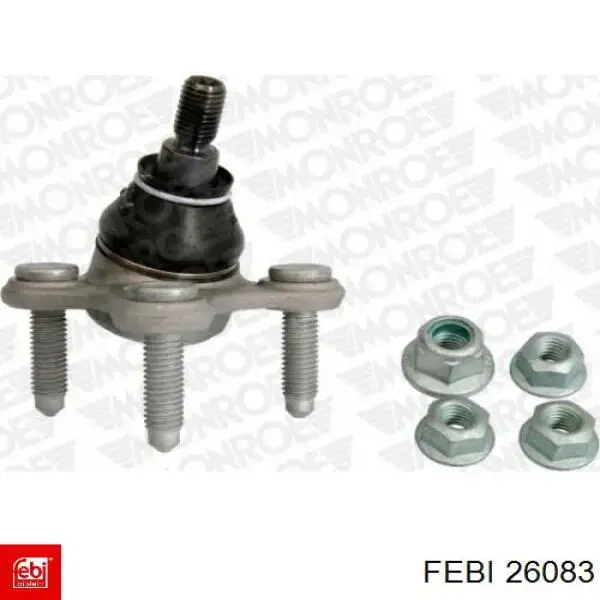 Нижняя правая шаровая опора Febi 26083 цена, от 8.96 USD
