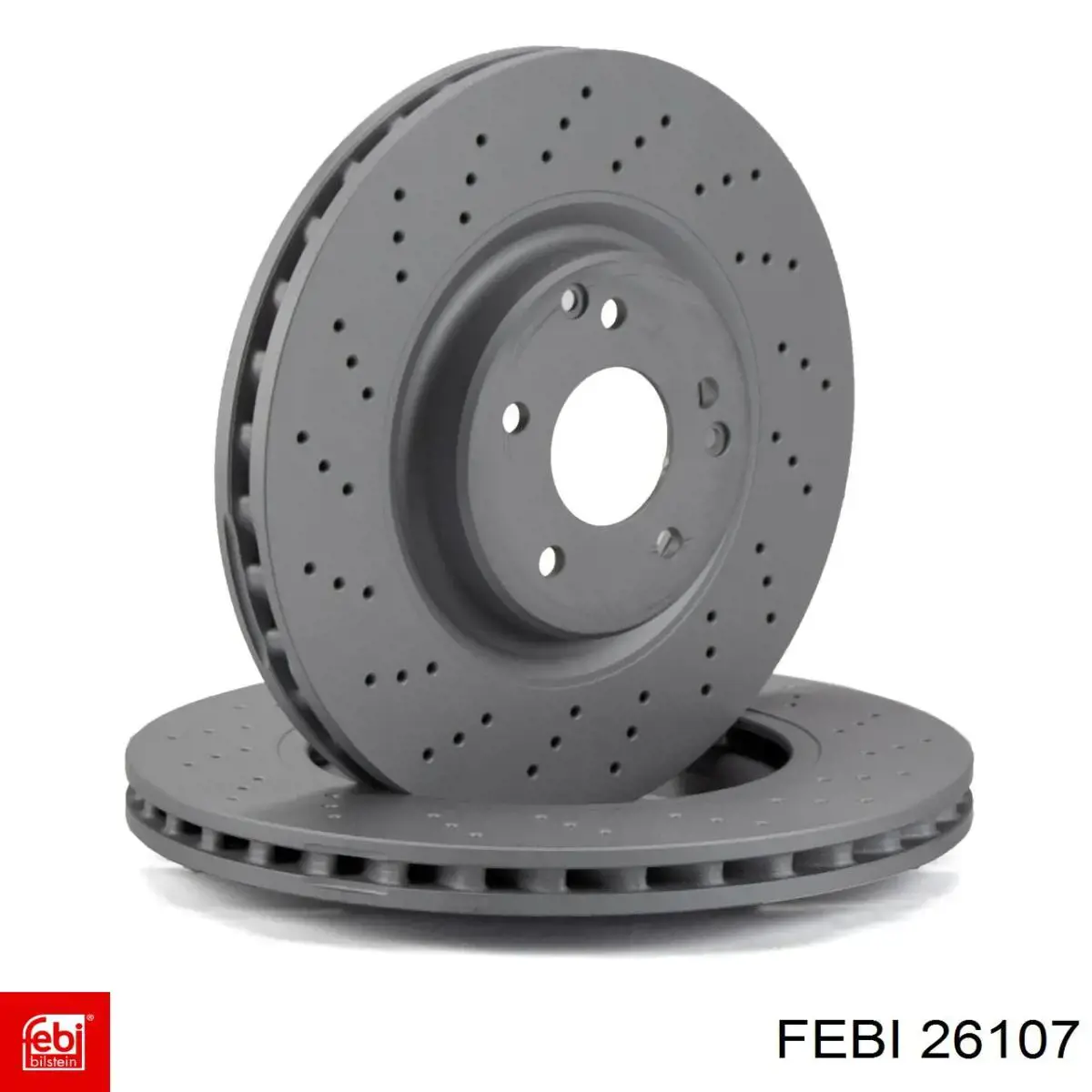 Тормоз дисковый передний Febi 26107 цена, от 61.38 USD