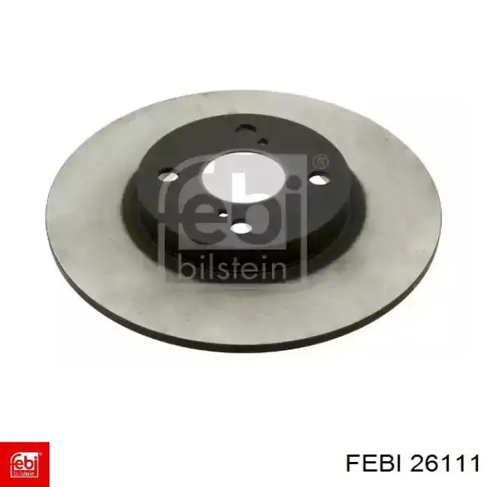 26111 Febi диск тормозной задний
