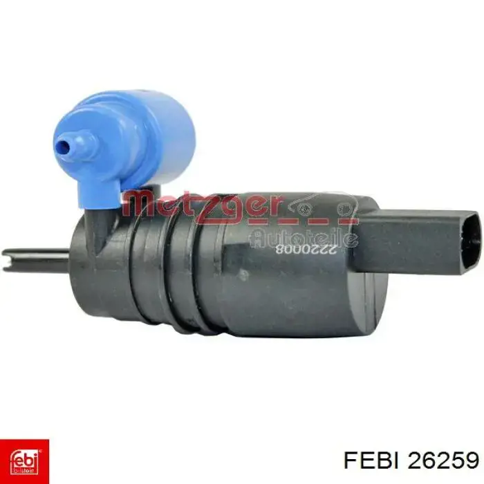Моторчик омывателя стекла передний/задний Febi 26259 цена, от 9.11 USD