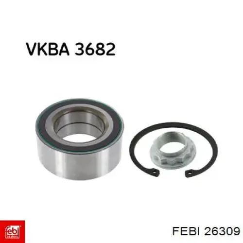 Купить 26309 Febi Подшипник задней ступицы