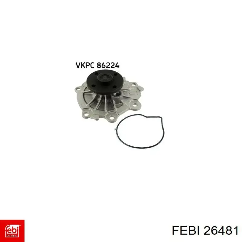 Подушка (опора) двигателя, левая/правая Febi 26481 цена, от 48.82 USD