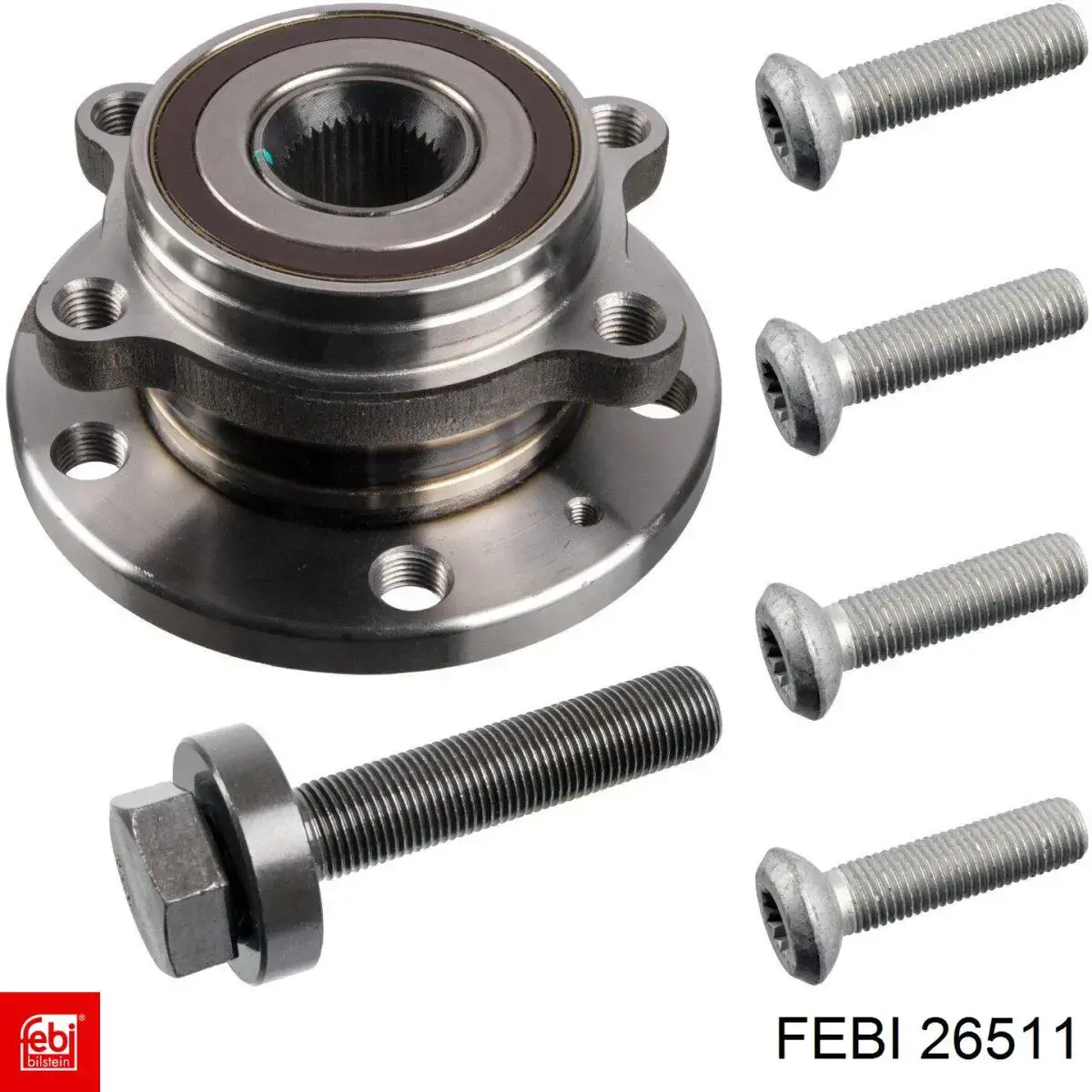 Болт крепления передней шаровой опоры к цапфе Febi 26511 цена, от 2.73 USD