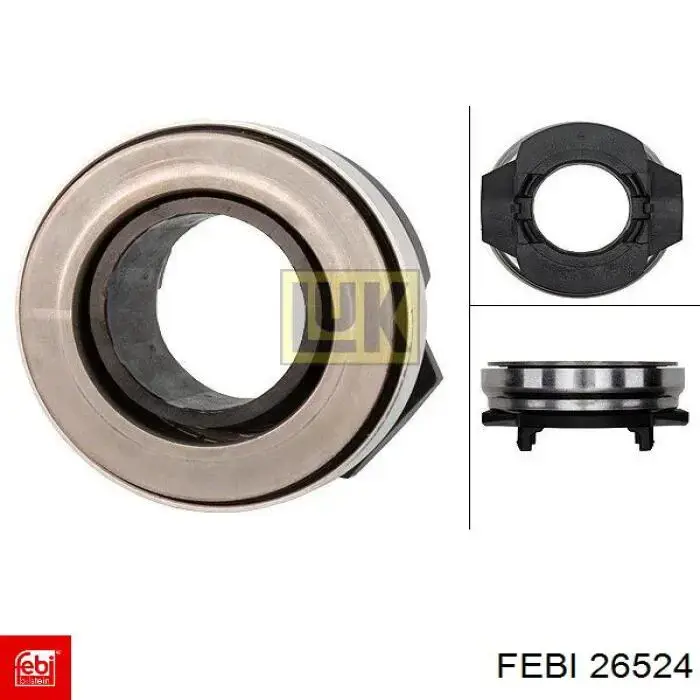 Подшипник скольжения сцепления Febi 26524 цена, от 14.30 USD