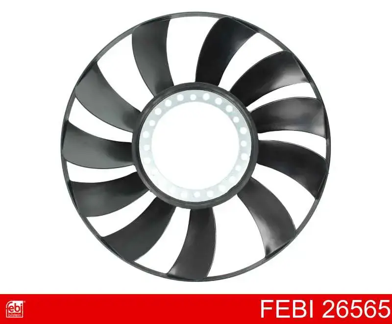 Вентилятор (крыльчатка) радиатора охлаждения Febi 26565