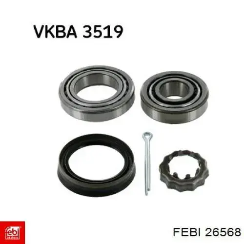 Купить 26568 Febi Подшипник задней ступицы