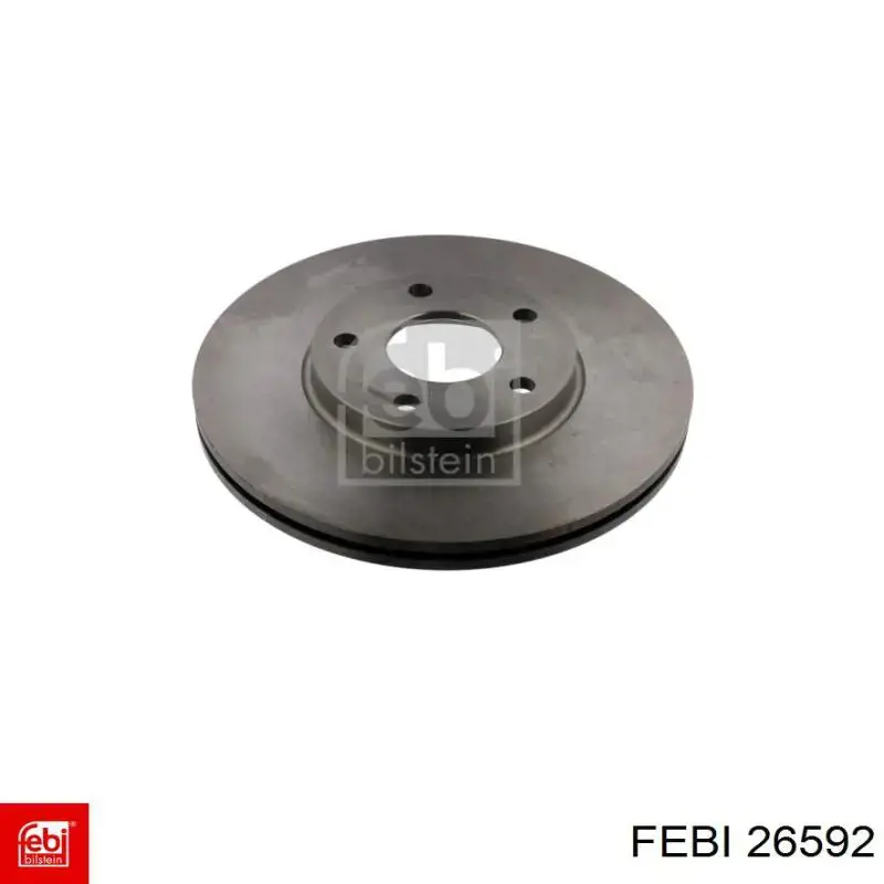 26592 Febi Диск тормозной передний