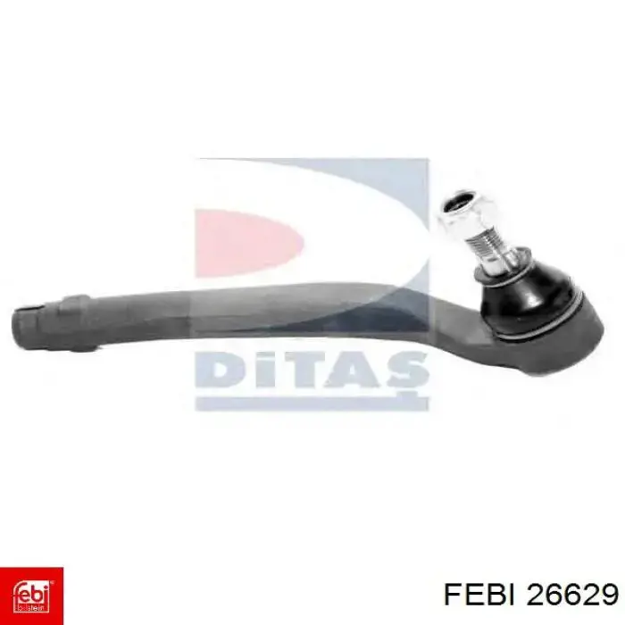 Тяга рулевая в сборе, левая Febi 26629 цена, от 38.81 USD