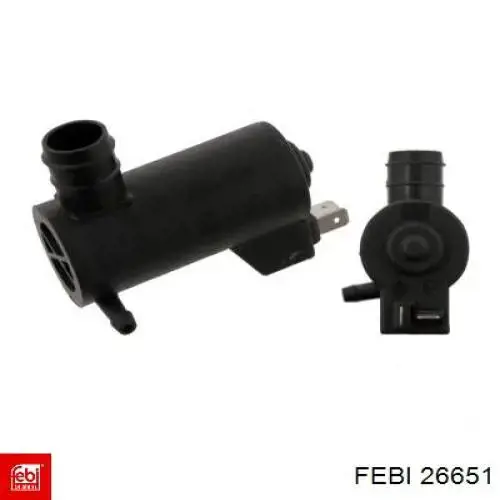 Купить 26651 Febi Моторчик омывателя переднего стекла