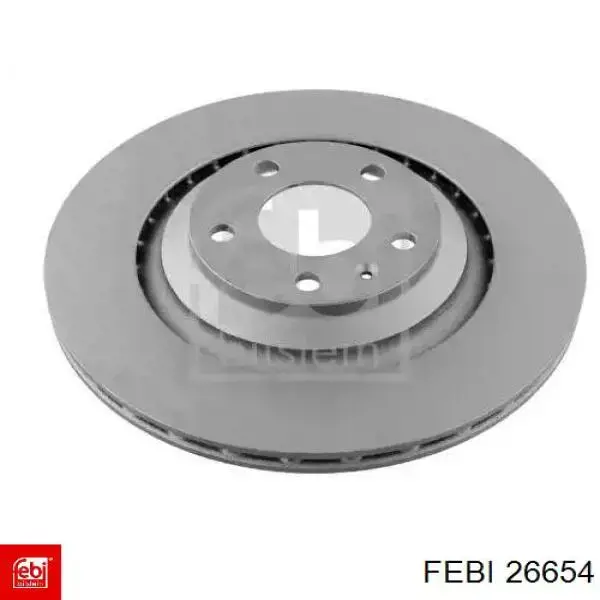 26654 Febi диск тормозной задний