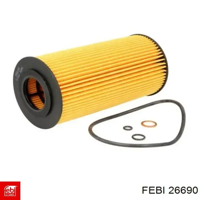 Фильтр очистки масла центробежный Febi 26690 цена, от 6.66 USD