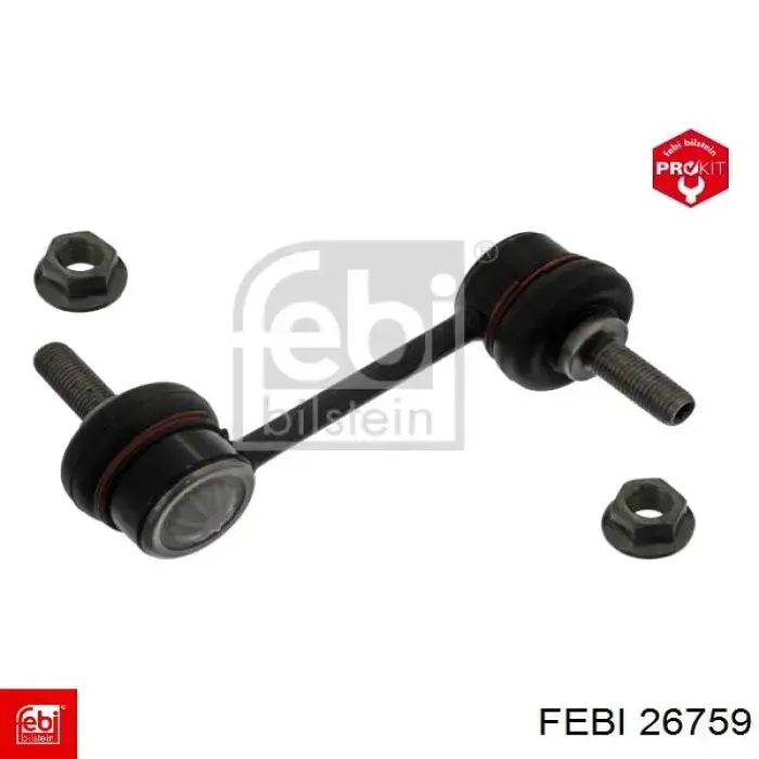 Наконечник рулевой тяги Febi 26759