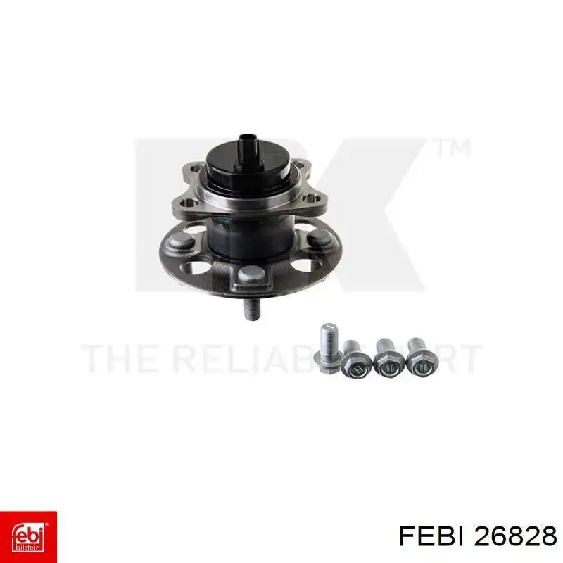 Гайка крепления колеса Febi 26828 цена, от 3.12 USD