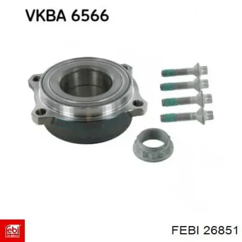 Купить 26851 Febi Ролик натяжителя газораспределительного ремня