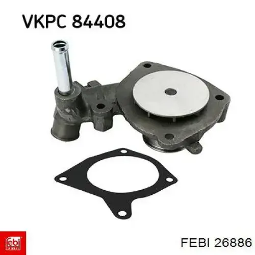 Шкив коленвала 26886 Febi