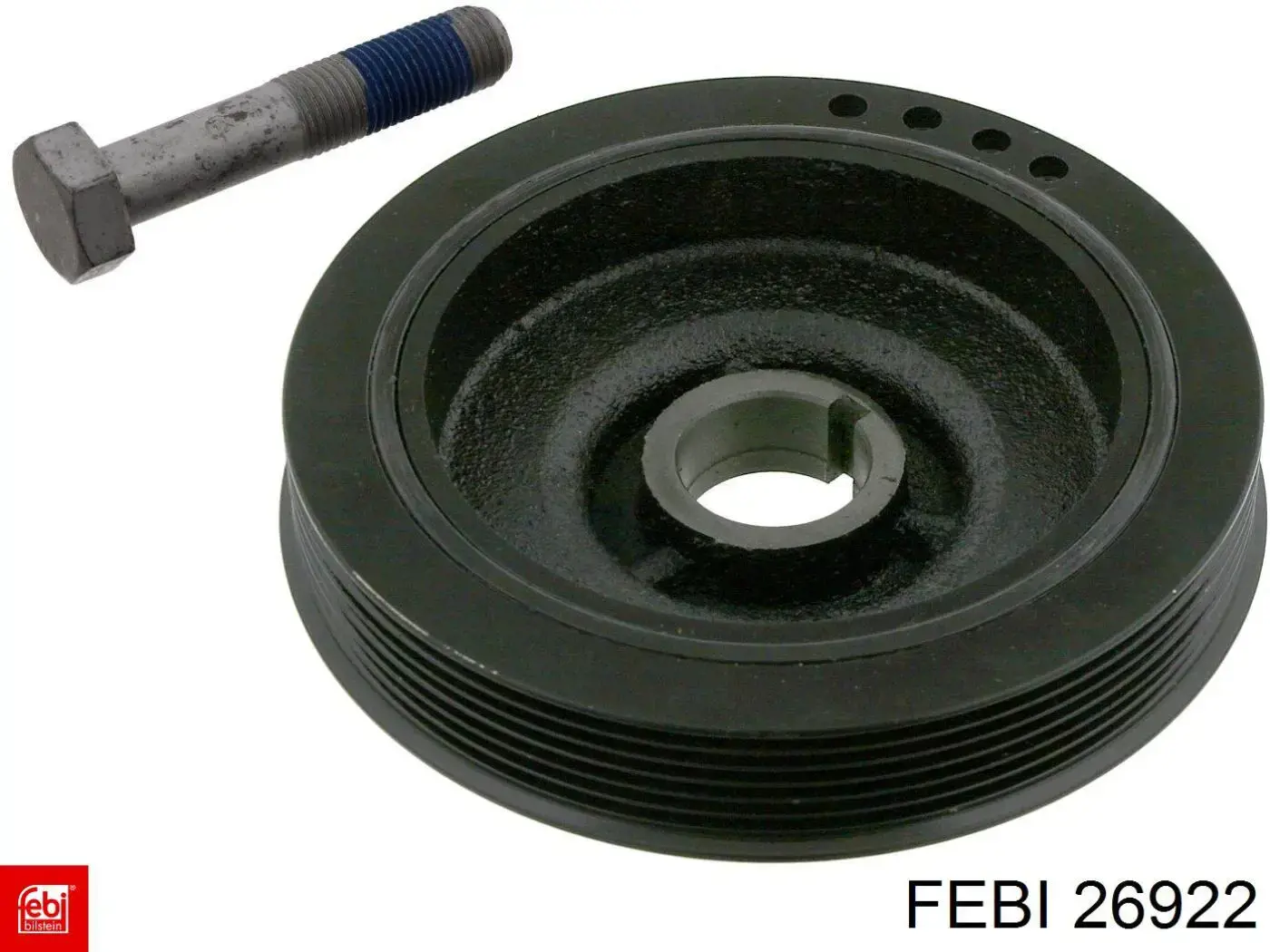 Шкив коленвала (демпфер) Febi 26922 цена, от 39.10 USD