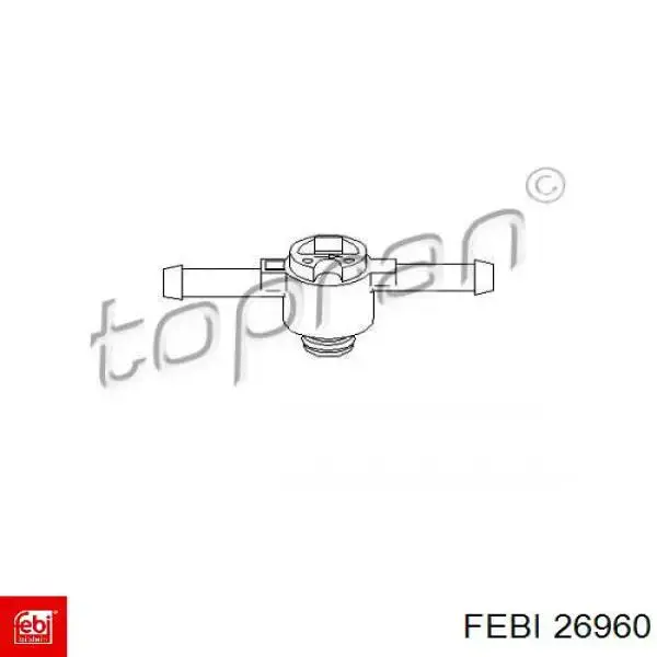 Клапан отсечки топлива Febi 26960