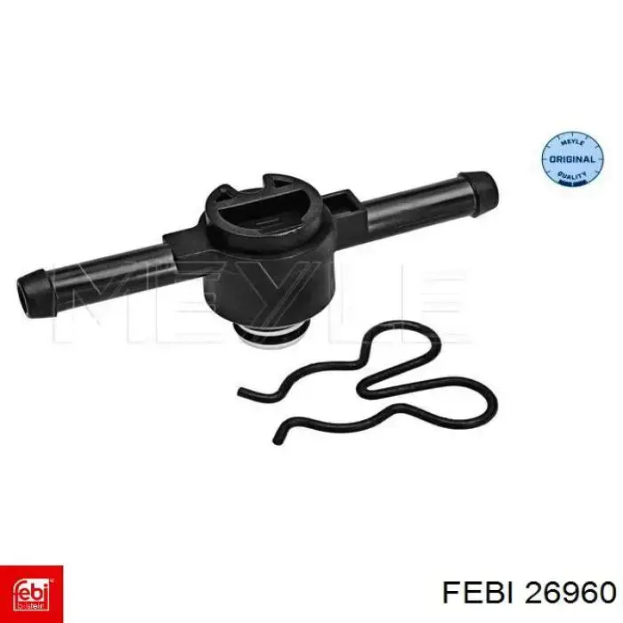 Обратный клапан возврата топлива Febi 26960 цена, от 7.68 USD