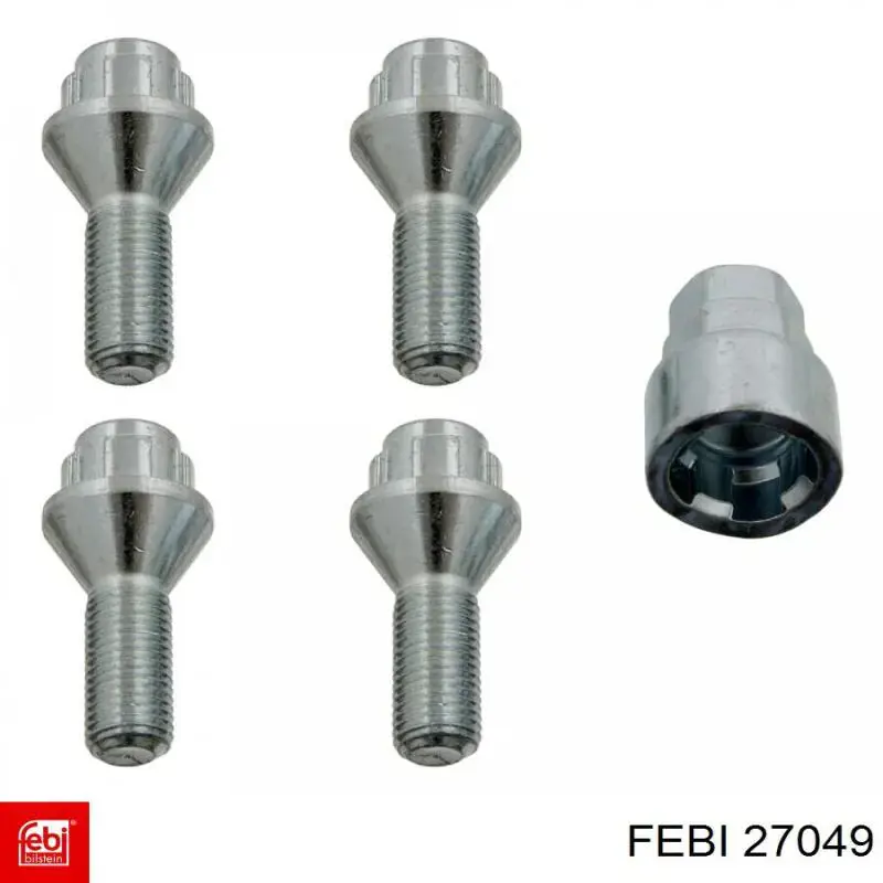 Tornillo de rueda 27049 Febi