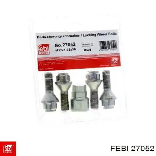 Болт колесный  Febi 27052 цена, от 25.12 USD
