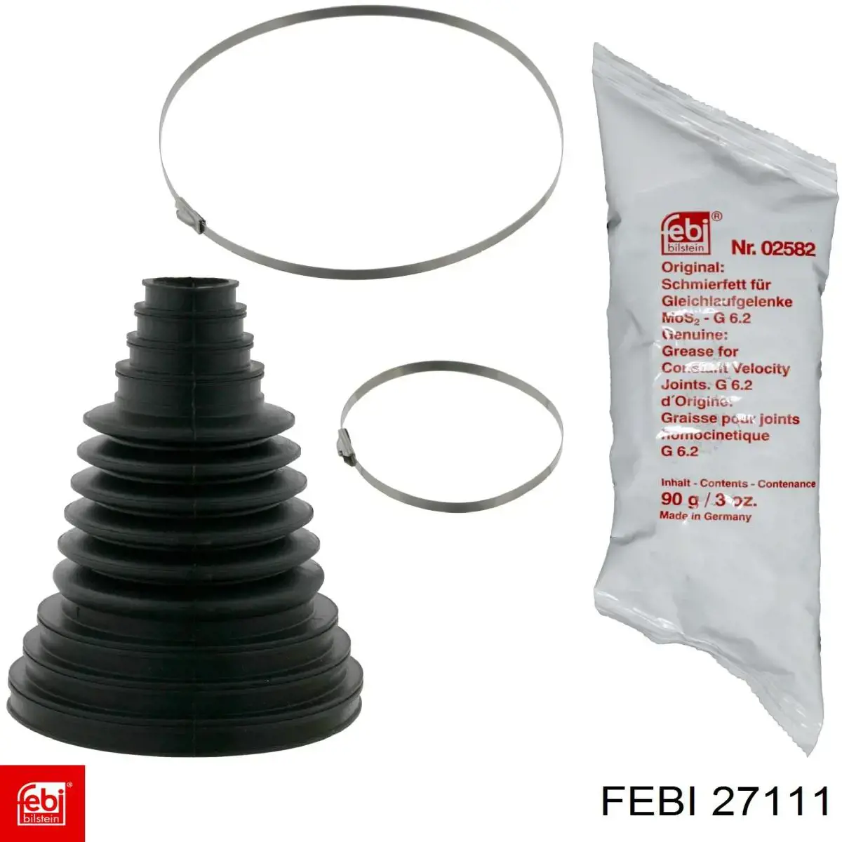 Compre 27111 Febi Bota de proteção externa de junta homocinética do semieixo dianteiro