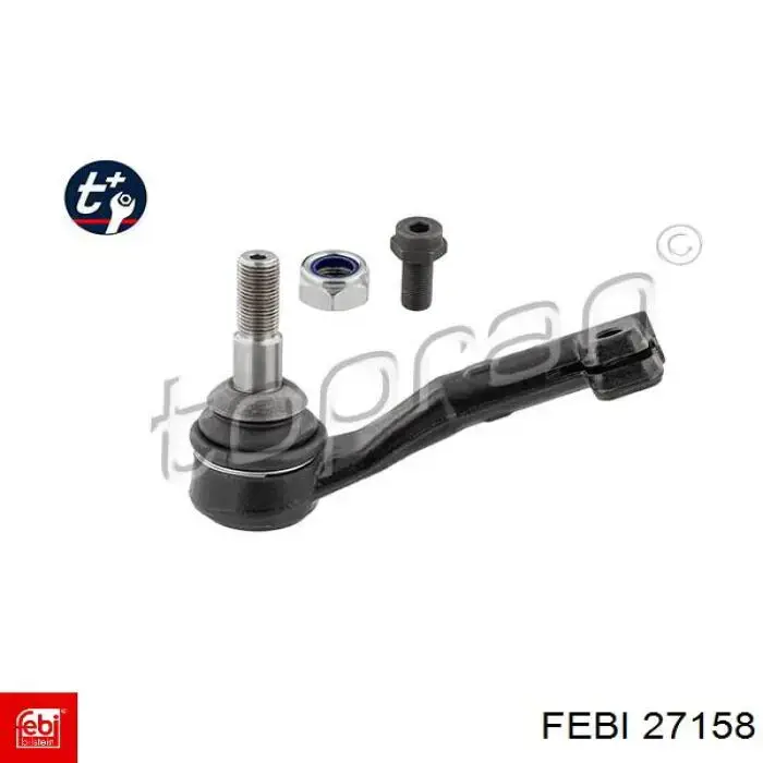Наконечник рулевой тяги Febi 27158